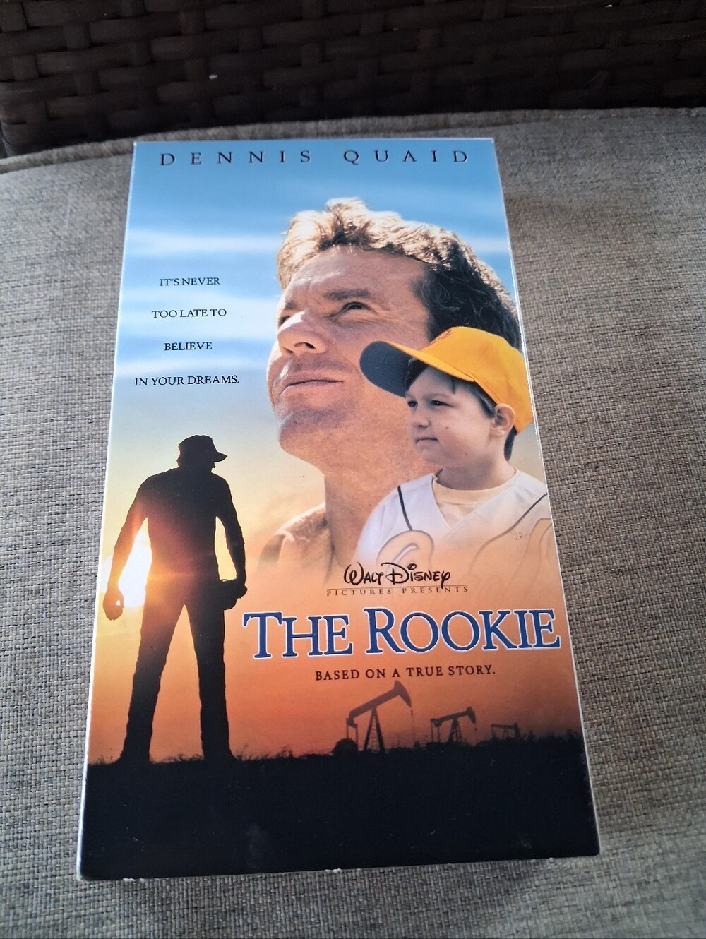 Vintage Y2K 2000s The Rookie Movie VHS Tape